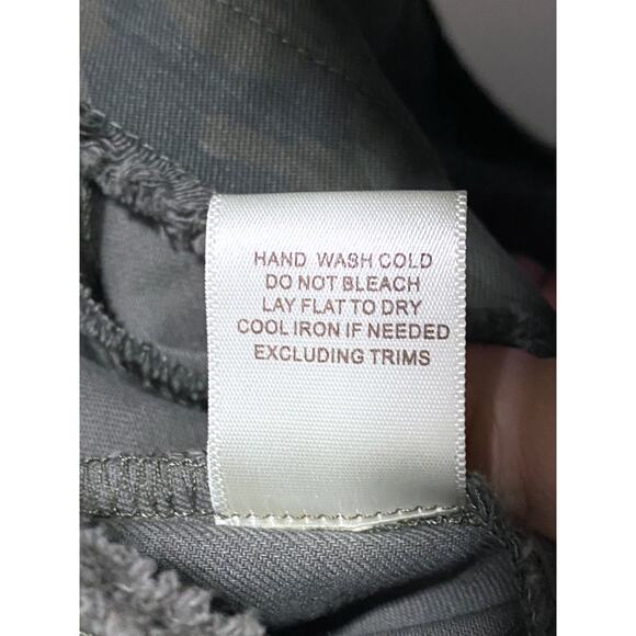 Willow & Clay Patches Military Style Utility Jacket Womens XS Zip Snaps Camo Y2K - Picture 10 of 10